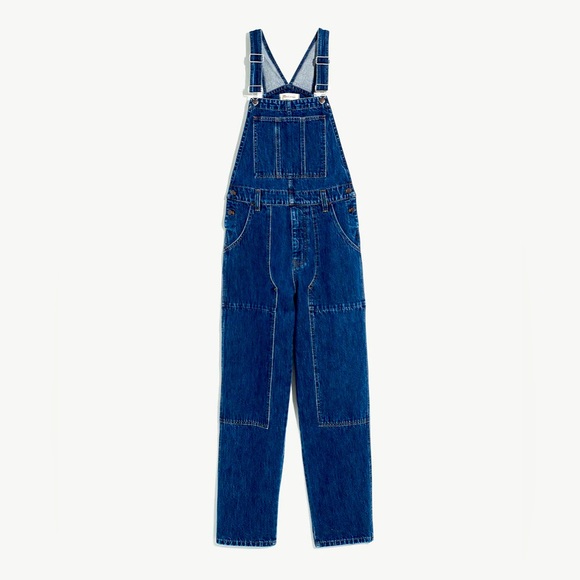 Large Madewell Denim Workwear Overalls in Raymont Wash. New w/tag, never worn. - Picture 1 of 2